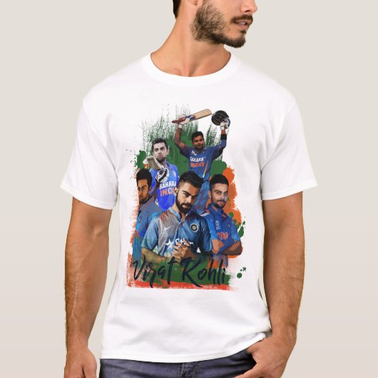 T-shirt Art de Virat Kohli (Devant)