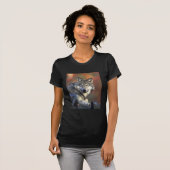 T-shirt Art de Wolf Lovers (Devant entier)