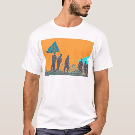 T-shirt Art de YPJ (Devant)