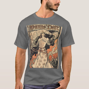 T-shirt Art déco d'Alphonse Mucha