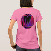 T-shirt Art déco "fracturé" par Kenneth Yoncich (Dos)