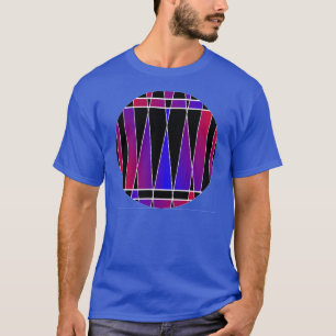 T-shirt Art déco "fracturé" par Kenneth Yoncich