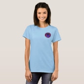 T-shirt Art déco "fracturé" par Kenneth Yoncich (Devant entier)