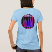 T-shirt Art déco "fracturé" par Kenneth Yoncich (Dos)