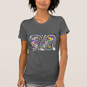 T-shirt Art des formes amusantes