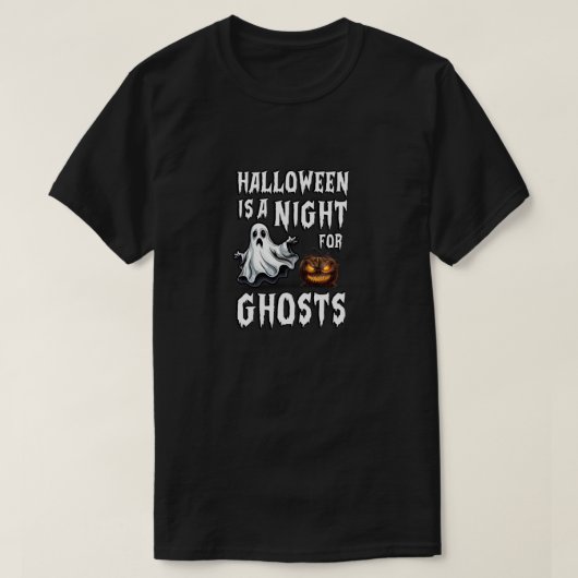T-shirt Art d'Halloween. (Design devant)