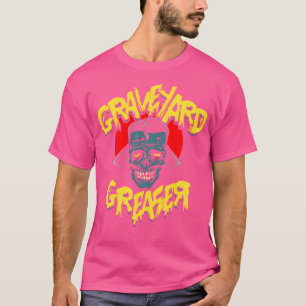 T-shirt Art d'horreur - Zombie Greaser Punk Psychobilly Lo