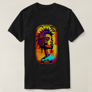 T-shirt Art D'Illustration Rock Inspiré Basquiat