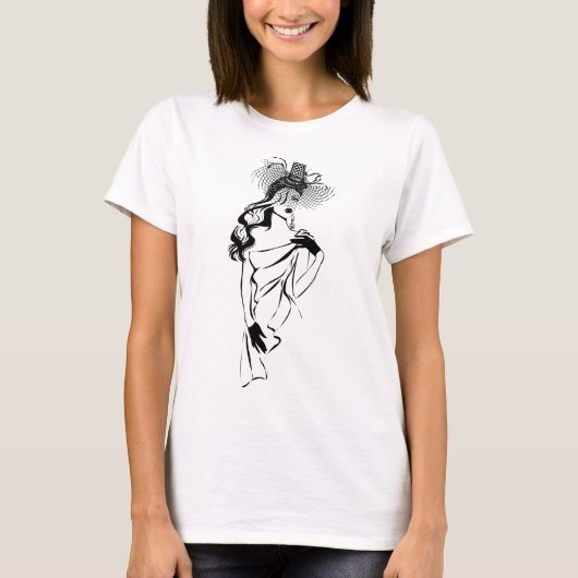 T-Shirt Art Ditiel Moderne (Devant)