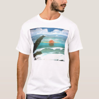 T-shirt art d'océan