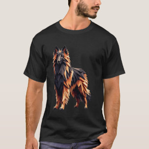 T-shirt Art d'origami Berger belge