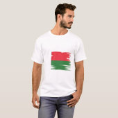 T-shirt Art Drapeau Madagascar (Devant entier)