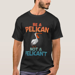 T-shirt Art drôle de pélican pour hommes femmes tout-petit