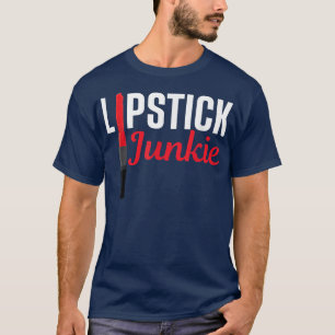 T-shirt Art Drôle Lipstick Pour Femmes Cosmetologiste B