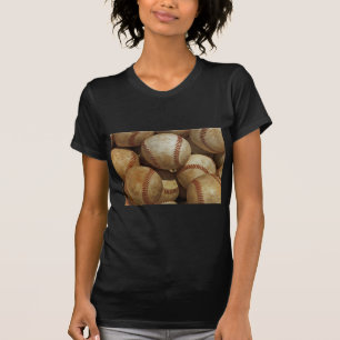 T-shirt Art du baseball