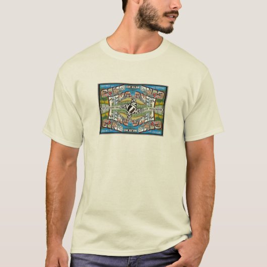 T-shirt Art du BZ : Camp FEMA (Devant)