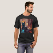 T-shirt Art du chat (Devant entier)
