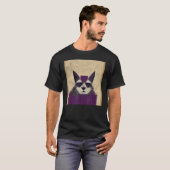 T-shirt Art du chat (Devant entier)