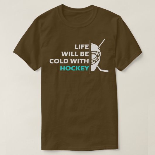 T-shirt Art du hockey (Design devant)