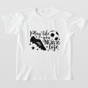 T-shirt art du monde du soccer