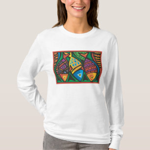 T-shirt Art du poisson Abstrait