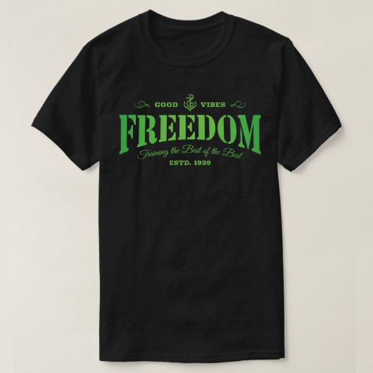 T-shirt Art du texte libre (Design devant)