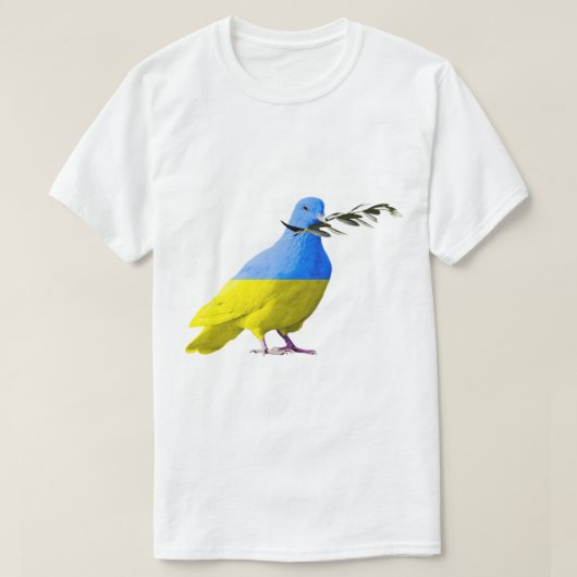 T-shirt Art du tournesol ukrainien (Design devant)