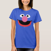 T-shirt Art du visage de Grover (Devant)