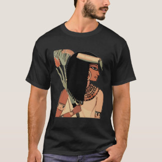 T-shirt Art égyptien antique Kemet Art noir Kemetic Queen