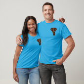 T-shirt Art éléphant orné (Unisexe)