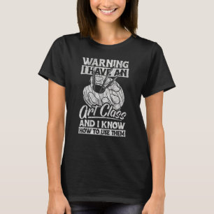 T-shirt Art Enseignant Vêtements Artiste Enseignement pour