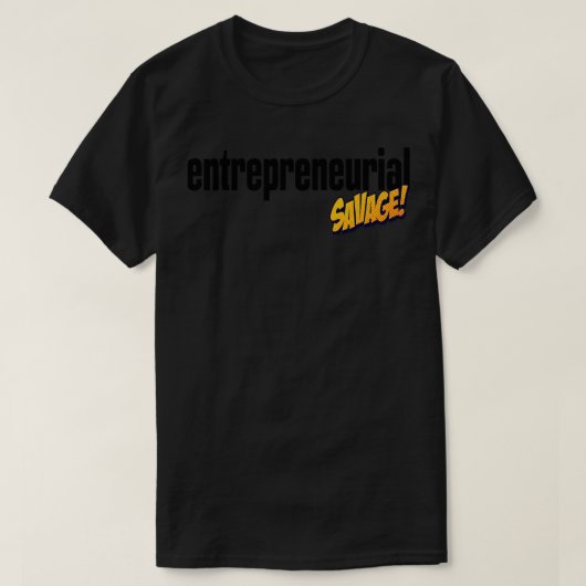 T-shirt Art entrepreneurial (Design devant)