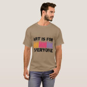 T-shirt ART EST POUR TOUS Princeton Art Guilde surdimensio (Devant entier)
