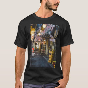 T-shirt Art esthétique japonais Peinture Streetwear Retro