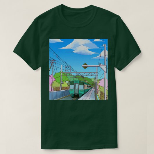 T-shirt Art ferroviaire (Design devant)