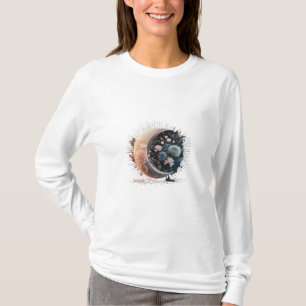 T-shirt Art floral