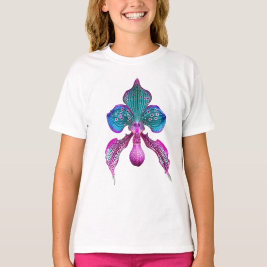 T-shirt art floral (Devant)