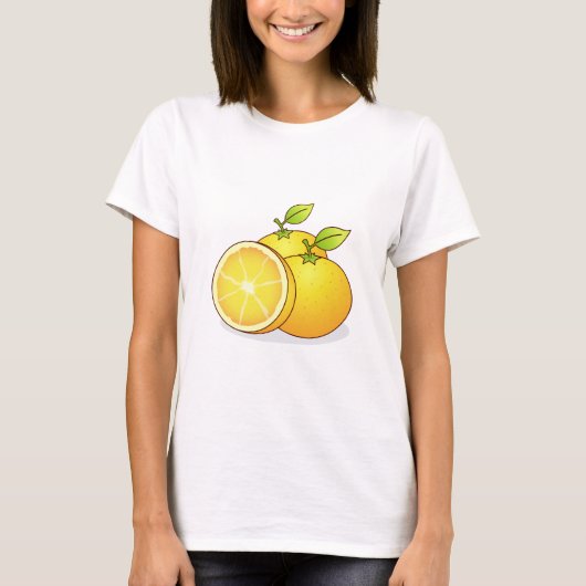 T-shirt Art fruitier des Oranges (Devant)