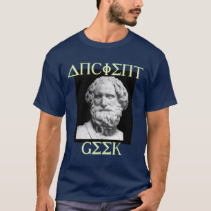 T-SHIRT ART GEEK ANCIEN ET HUMORISTIQUE
