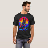 T-shirt Art German Shepherd Dog (Devant entier)