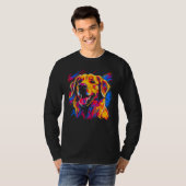T-shirt Art Golden Retriever 1 (Devant entier)