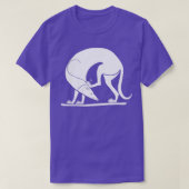 T-shirt Art grec ancien Spartiate Greyhound Chasse Chien (Design devant)