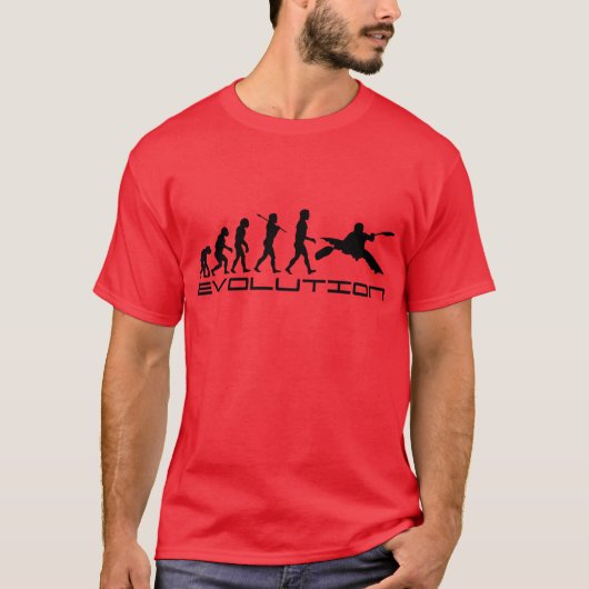T-shirt Art Kayaking d'évolution de sport aquatique de (Devant)