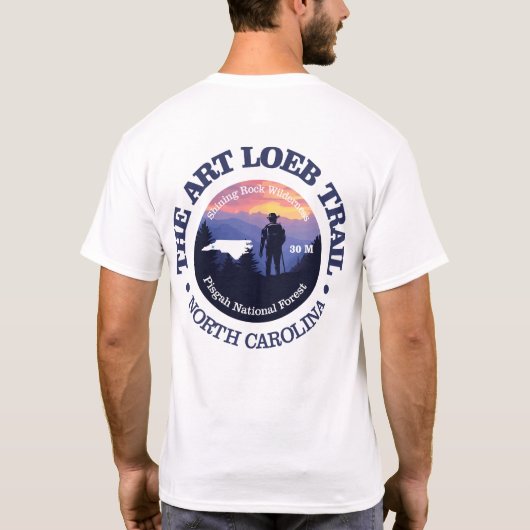 T-shirt Art Loeb Trail (rd2) (Dos)
