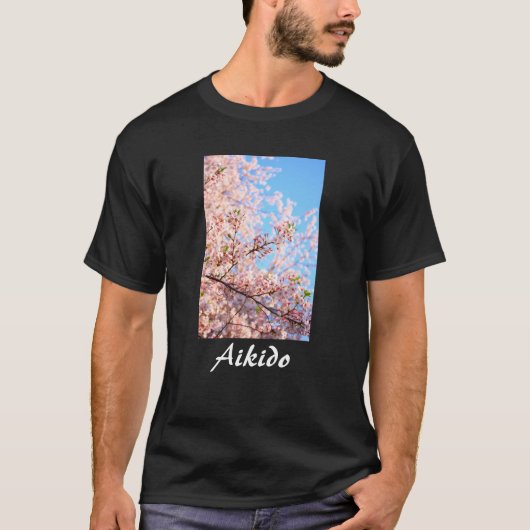 T-shirt Art martial de Japonais d'Aikido (Devant)