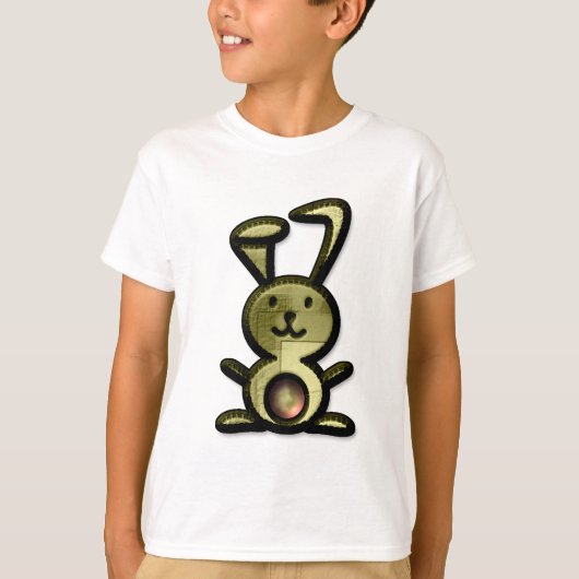 T-shirt Art mignon de lapin (Devant)