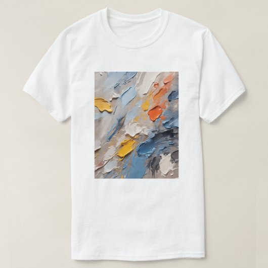 T-shirt Art minimaliste moderne (Design devant)