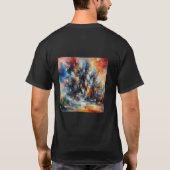 T-shirt Art moderne Abstrait (Dos)