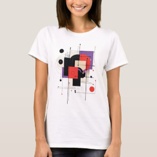 T-shirt Art moderne Abstrait géométrique