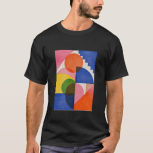 T-Shirt Art Moderne Formes Géométriques Abstraites